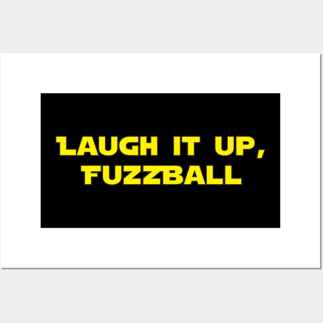 Laugh It Up, Fuzzball Wall Art by Brightfeather